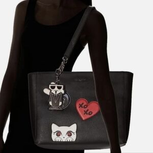 Karl Lagerfield Paris charm TOTE